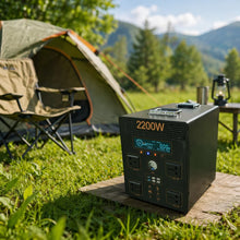 Solar generator 2000W set home off-grid ground-mounted solar power system, portable solar generator set