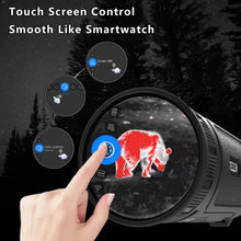 Guide TE211M/TE211/TE411 Monocular Handheld Infrared Telescope Outdoor Thermal Imaging Thermometer with Night Vision Feature