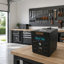 Solar generator 2000W set home off-grid ground-mounted solar power system, portable solar generator set