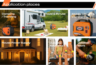 Hot Sale 3.5KW Portable Inverter Generator 110/220V Super Silent With ATS & Remote Start For Home Marine Outdoor