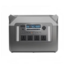 Outdoor Portable Power Station 3000W Solar Generator LiFePO4 Battery Emergency Power Supply with Flashlight for Camping RV Car