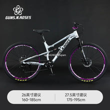 26/27.5 inch DH MTB Bikes Dual Suspension Fork Oil Disc Brake Aluminum Alloy Shock-Absorbing Frame 26/27.5 inch Wheelset