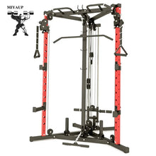 MIYAUP Commercial Gym All In One Power Rack Mutli Function Station Fitness Smith Squatting Machine Gym