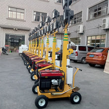 Customized Mobile Light Tower 3000-watt Multi-functional Outdoor Tower Light 6m Telescopic Pole Portable Lighting Tower