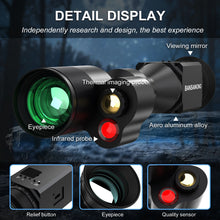 RY010 HD Infrared Thermal Imaging Night Vision Scope Sight Shock-Resistant Infrared Monocular Telescope Camera for Hunting