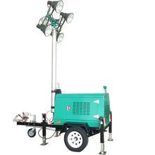 Portable LED Light Tower Hydraulic Diesel Lighthouse Generator Engine Mobile Construction Machinery Top-Rated Mobile