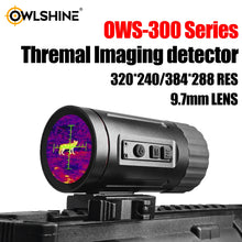 Single-Piece Thermal Imaging Telescope Adapted to Picatinny Rail 320*240 Resolution 9.7mm Lens  Rate for Outdoor Sports
