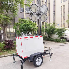 Mobile Lifting Lighting Tower Emergency Rescue Light Vehicle FOB Customizable Municipal Construction Site Lighting Equipment