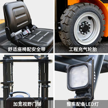 Hangcha Xe Series Ce Iso Certified 3-Ton Ride-On Electric Forklift with High-Power Lithium Battery, Four-Wheel Forklift, Custom-Made Deposit