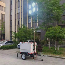 Mobile Lifting Lighting Tower Emergency Rescue Light Vehicle FOB Customizable Municipal Construction Site Lighting Equipment