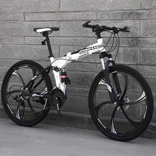 Carbon Steel Frame 26-inch 26'' Foldable Folding Frame Mountain Bike 24 26 27.5 29 Inch 21speed Cross Country