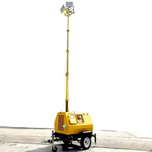 Diesel Generator Mobile Lighting Tower Trailer Mounted Towable LED Light Tower for Construction Road Work