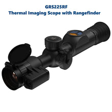 Long Range Thermal Scope with Built-in Laser Rangefinder New Video Record Wireless APP for Rifle Hunting in Day and Night 1300m