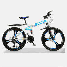 Carbon Steel Frame 26-inch 26'' Foldable Folding Frame Mountain Bike 24 26 27.5 29 Inch 21speed Cross Country