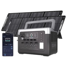 P1000 Portable Power Station 1800W 1024Wh 1KWh Battery Solar Generator With Wireless Charge