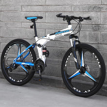 Carbon Steel Frame 26-inch 26'' Foldable Folding Frame Mountain Bike 24 26 27.5 29 Inch 21speed Cross Country