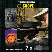 MV265 Pro Professional Thermal Imaging Night Vision Scope Head Mounted Monocular Telescope for Hunting Camping Day & Night Use