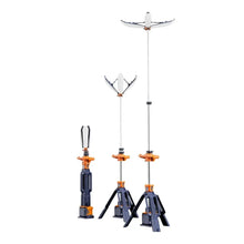 IP66 200W LED Moving Lighthouse Retractable Emergency Panoramic View Mobile Light Tower 4 Lamp Heads  for Mining Road