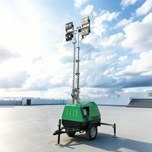 7M Trailer Type  Electric Lifting Mobile  Light Tower Price