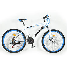 29-Inch Full Suspension Mountain Bike with 21-Speed Steel Fork Disc Brake-Ordinary Pedal