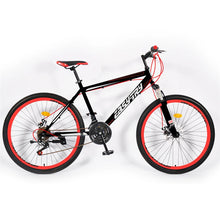 29-Inch Full Suspension Mountain Bike with 21-Speed Steel Fork Disc Brake-Ordinary Pedal