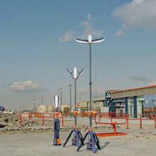IP66 200W LED Moving Lighthouse Retractable Emergency Panoramic View Mobile Light Tower 4 Lamp Heads  for Mining Road