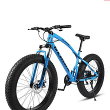 Full Suspension 26 Inch Wheel 4.0 Fat Bicycle Big Tire Cycle Snow Mtb Mountain Bike Beach Cycling Fatbike Snow Bicycle for Men