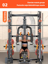 Multi Functional Smith Machine, Squat, Gantry, Flying Bird, Bench Press, Large Comprehensive Trainer,Big Fitnsee Equipment