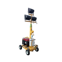 Customized Mobile Light Tower 3000-watt Multi-functional Outdoor Tower Light 6m Telescopic Pole Portable Lighting Tower