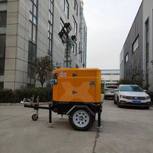 （Factory Direct Sale）Outdoor Mobile Light Tower Led Battery Lighting Tower for Construction Site and Mining
