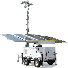 Solar Mobile Lifting Light Tower With Light Tracking System FOB Customizable High Power Construction Site Lighting Equipment