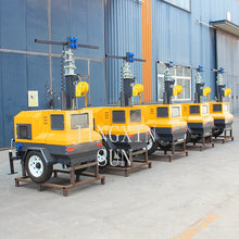 Hot Selling Mobile Solar Light Tower Telescopic Mast Solar Light Tower Portable Light Tower