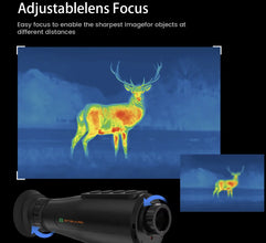 Long Distance1300m Thermal Monocular Scope 15mm 384*288 Night Vision FMC Coating Hunting Telescope Searcher