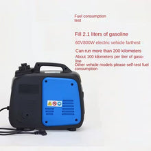 052848v60v72v universal remote gasoline generator electric two-wheel range extender battery car three-wheel small