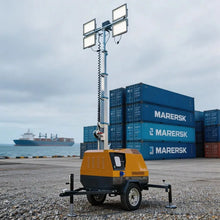 Mobile Generator Lighting Tower Trailer Mounted LED Light Tower for Outdoor Construction Mining and Emergency Work