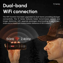 Guide 400x300 Thermal Imager Monocular with 1300m Detection Range, 5H Battery & IP67 for Hunting/Night Wildlife Observation