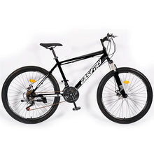 29-Inch Full Suspension Mountain Bike with 21-Speed Steel Fork Disc Brake-Ordinary Pedal