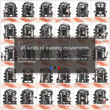 Gantry Rack Fitness Equipment Household Smith Machine Squat Push Rack Multi-Functional Set equipment Comprehensive Trainer