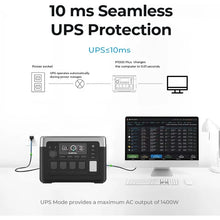 P1000 Portable Power Station 1800W 1024Wh 1KWh Battery Solar Generator With Wireless Charge