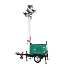 Portable LED Light Tower Hydraulic Diesel Lighthouse Generator Engine Mobile Construction Machinery Top-Rated Mobile