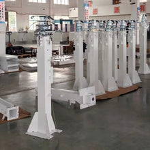 Solar Mobile Lifting Light Tower With Light Tracking System FOB Customizable High Power Construction Site Lighting Equipment