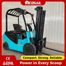 1.5 Ton Electric Forklift 3m Lifting Height 300W Drive Motor CE Certified Forklift