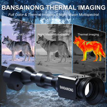Thermal Imaging Scope, High-Definition Infrared Thermal Night Vision Scope Shockproof Infrared Monocular Camera for Hunting