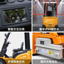Hangcha Xe Series Ce Iso Certified 3-Ton Ride-On Electric Forklift with High-Power Lithium Battery, Four-Wheel Forklift, Custom-Made Deposit