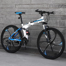Carbon Steel Frame 26-inch 26'' Foldable Folding Frame Mountain Bike 24 26 27.5 29 Inch 21speed Cross Country