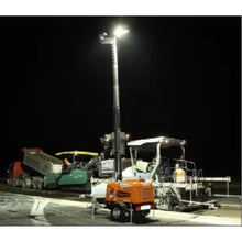 Towable Mobile Diesel Lighting Tower with High Brightness LED Lamps for Mining Construction Emergency
