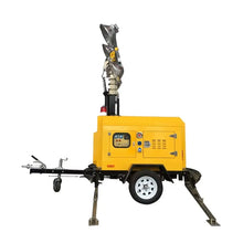 Portable LED Light Tower Hydraulic Diesel Lighthouse Generator Engine Mobile Construction Machinery Top-Rated Mobile