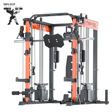 MIYAUP Multi Functional Bird Lying Push Squat Gantry Classical Household Use Fitness Smith Rack