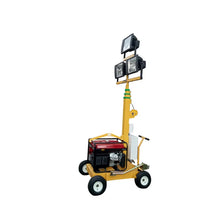 Customized Mobile Light Tower 3000-watt Multi-functional Outdoor Tower Light 6m Telescopic Pole Portable Lighting Tower