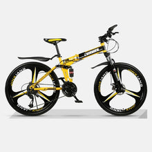 Carbon Steel Frame 26-inch 26'' Foldable Folding Frame Mountain Bike 24 26 27.5 29 Inch 21speed Cross Country